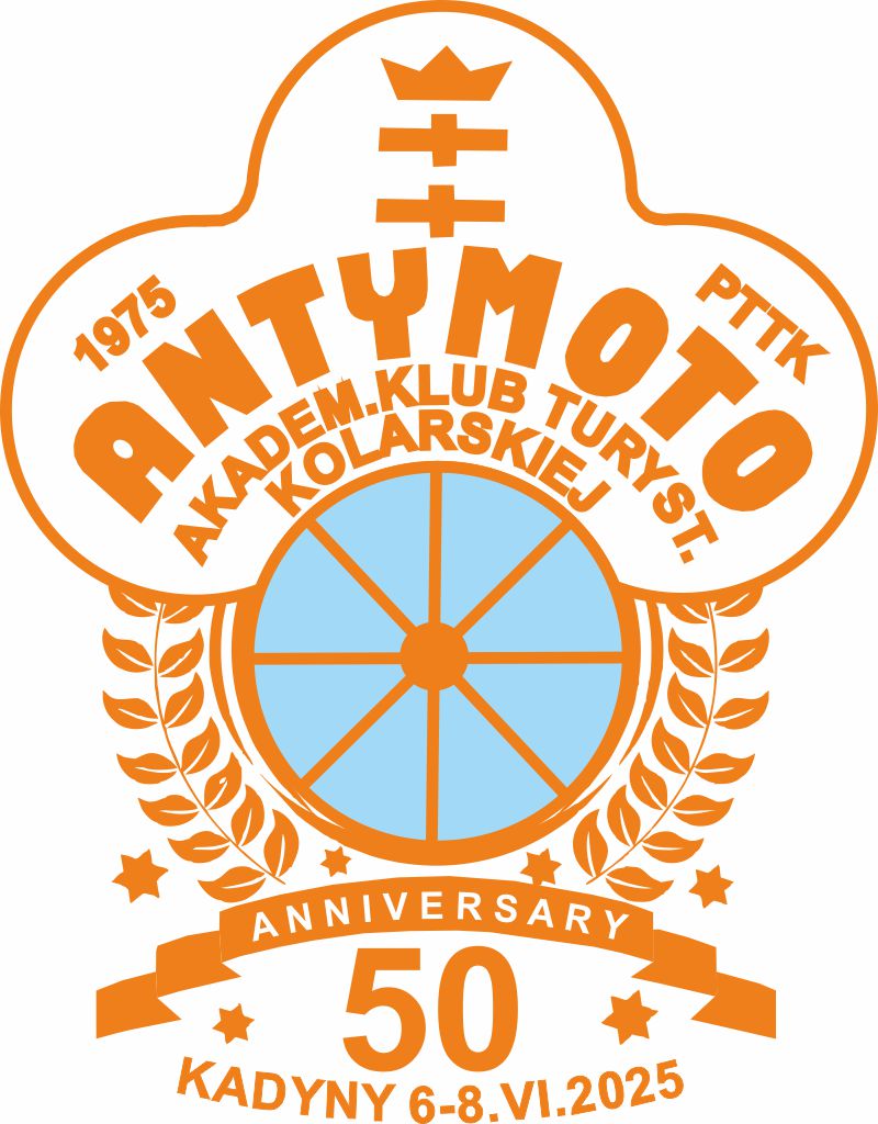 Logo 50 lecie Antymoto